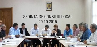Ședință de consiliu local 29.10.2015
