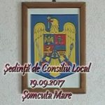 Ședință de consiliu local 19.09.2017