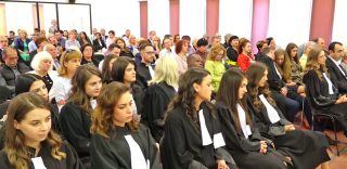 Ceremonia de depunere a jurământului de intrare în profesia de avocat