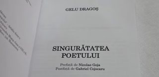 Lansare de carte „Singurătatea poetului”
